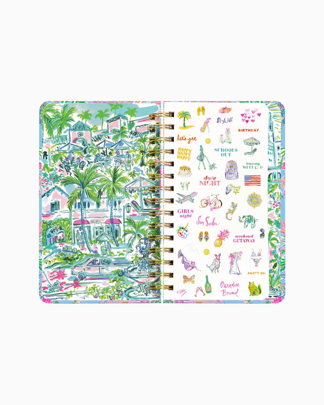 Lilly Pulitzer 2023-2024 17 Month Medium Agenda Celestial Blue Cay To My Heart | Women Agendas &amp; Planners