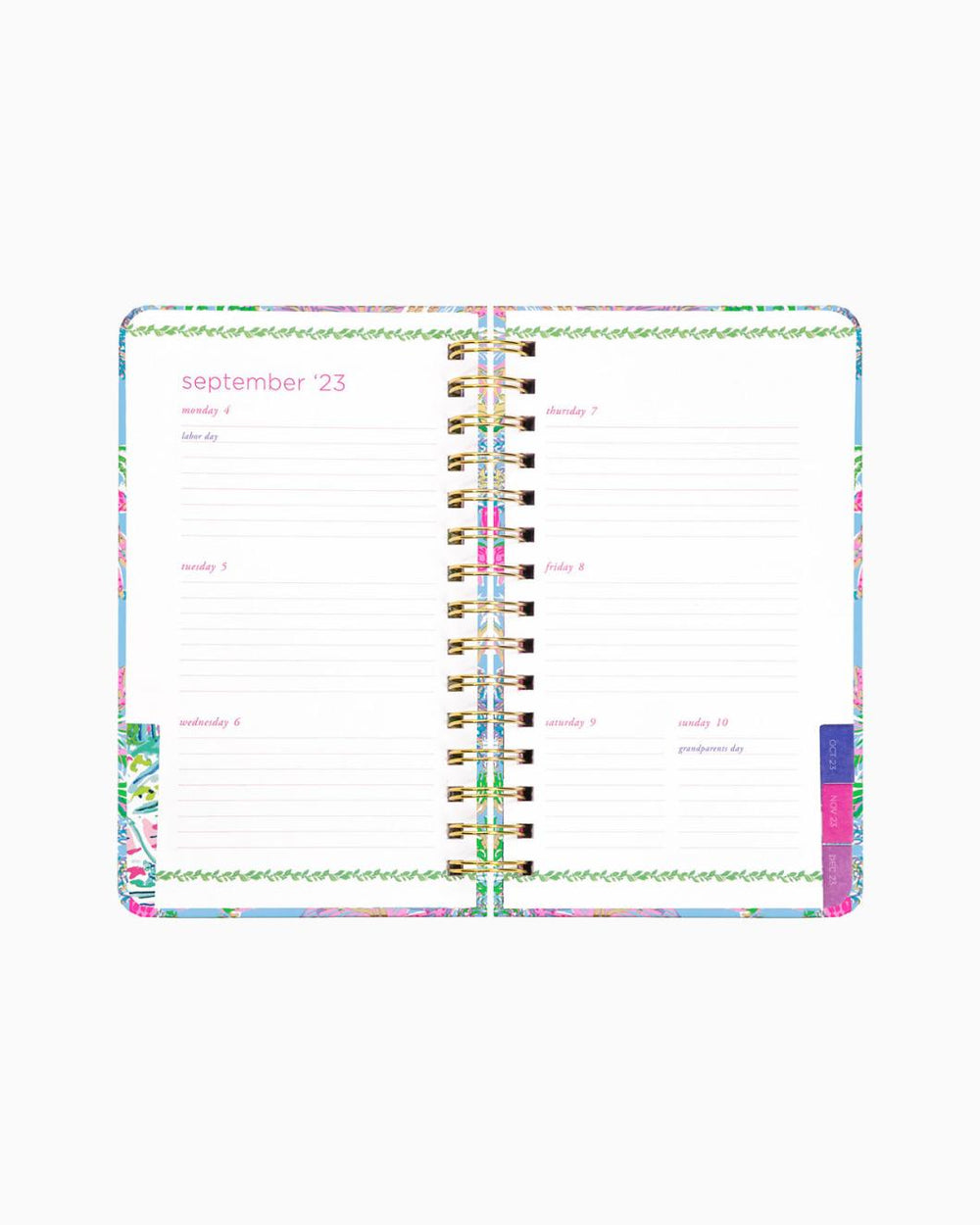 Lilly Pulitzer 2023-2024 17 Month Medium Agenda Celestial Blue Cay To My Heart | Women Agendas &amp; Planners