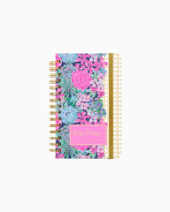 Lilly Pulitzer 2023-2024 17 Month Medium Agenda Oyster Bay Navy Always Be Blooming | Women Agendas &amp; Planners