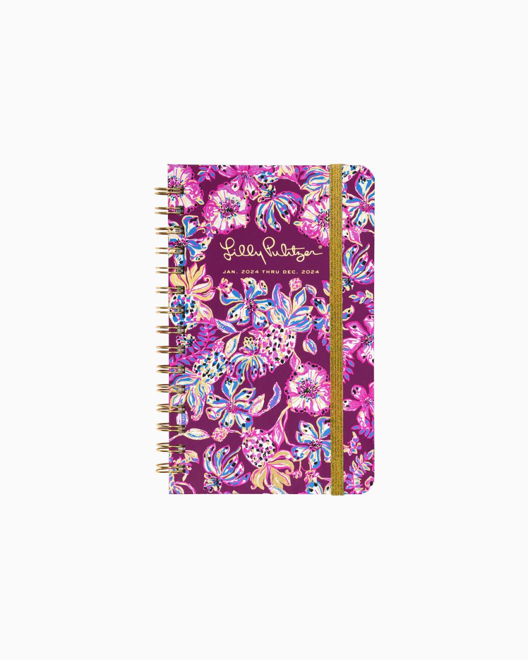 Lilly Pulitzer 2024 Medium Monthly Planner - 12 Month Amarena Cherry Tropical With A Twist | Women Agendas &amp; Planners