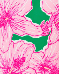 Lilly Pulitzer 30.5" Pajama Knit Pant Kelly Green Hibis Kiss | Women Loungewear