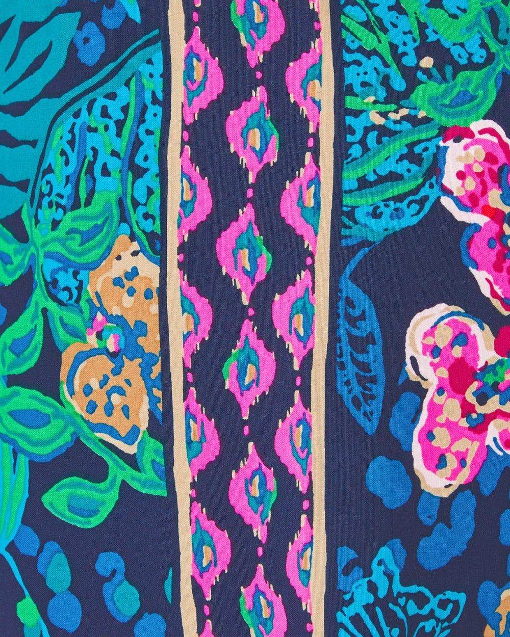 Lilly Pulitzer 32" Bal Harbour Palazzo Pant Low Tide Navy Life Of The Party Engineered Pant | Women Bottoms