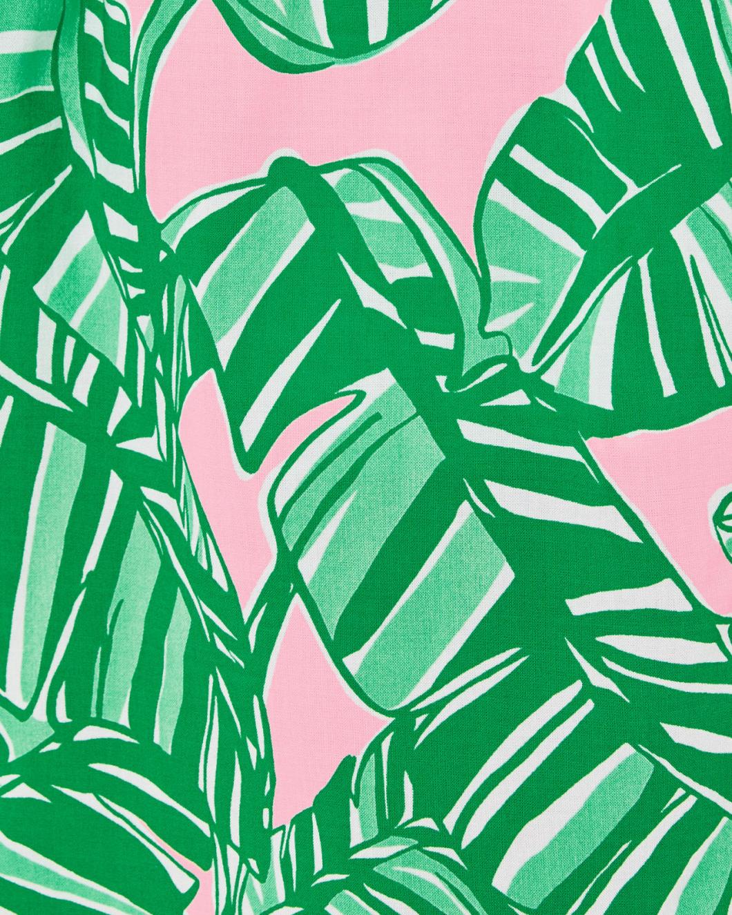 Lilly Pulitzer 4" Riv Cover-Up Shorts Conch Shell Pink Lets Go Bananas | Women Cover-Ups