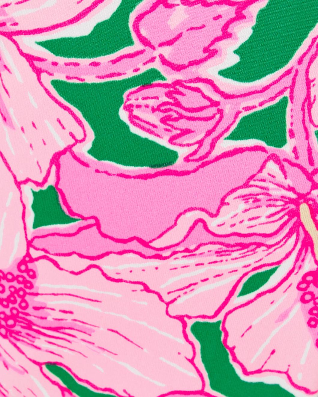 Lilly Pulitzer 4" Sevina Pajama Knit Short Kelly Green Hibis Kiss | Women Loungewear