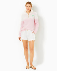 Lilly Pulitzer 5" Buttercup Low Rise Stretch Short Resort White | Women Bottoms