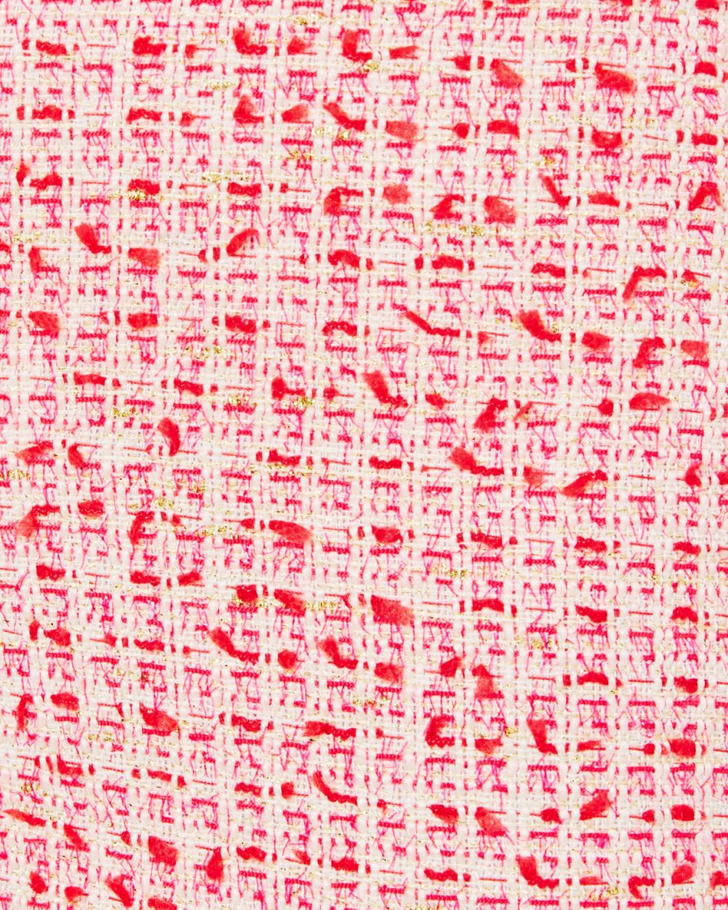 Lilly Pulitzer 5" Gretchen High Rise Short Amaryllis Red Fantasy Tweed | Women Bottoms