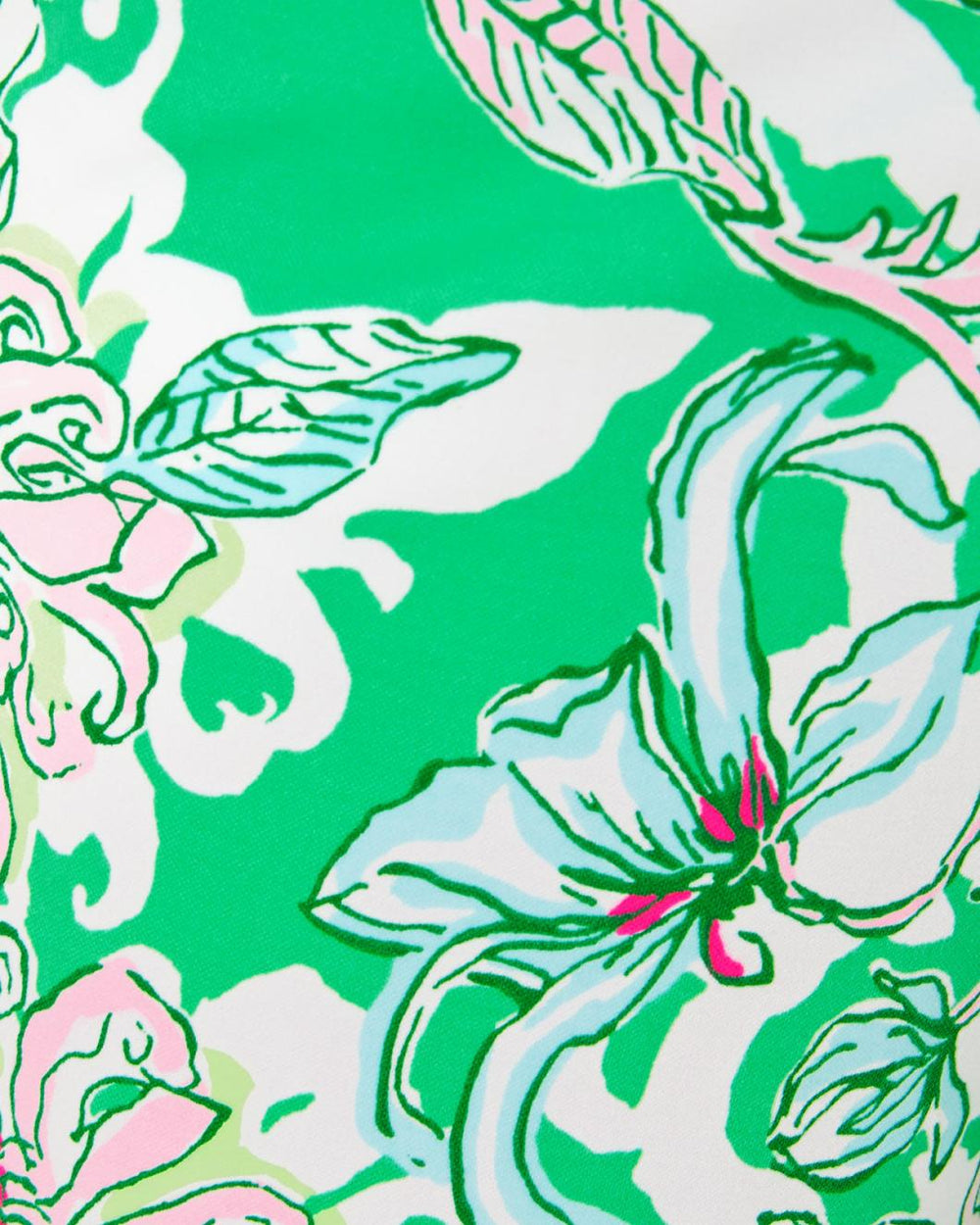 Lilly Pulitzer 9" Natia Knit Short Spearmint Blossom Views | Women Bottoms
