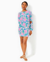 Lilly Pulitzer Alyna Long Sleeve Dress Multi Spring In Your Step | Women Straight Dresses