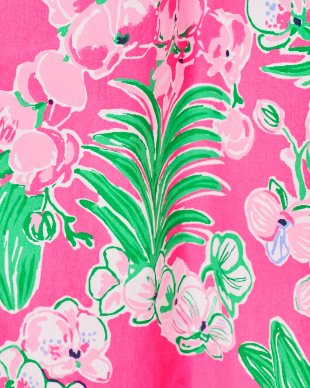 Lilly Pulitzer Amrita Cotton Midi Shirtdress Roxie Pink Worth A Look | Women Fit &amp; Flare Dresses