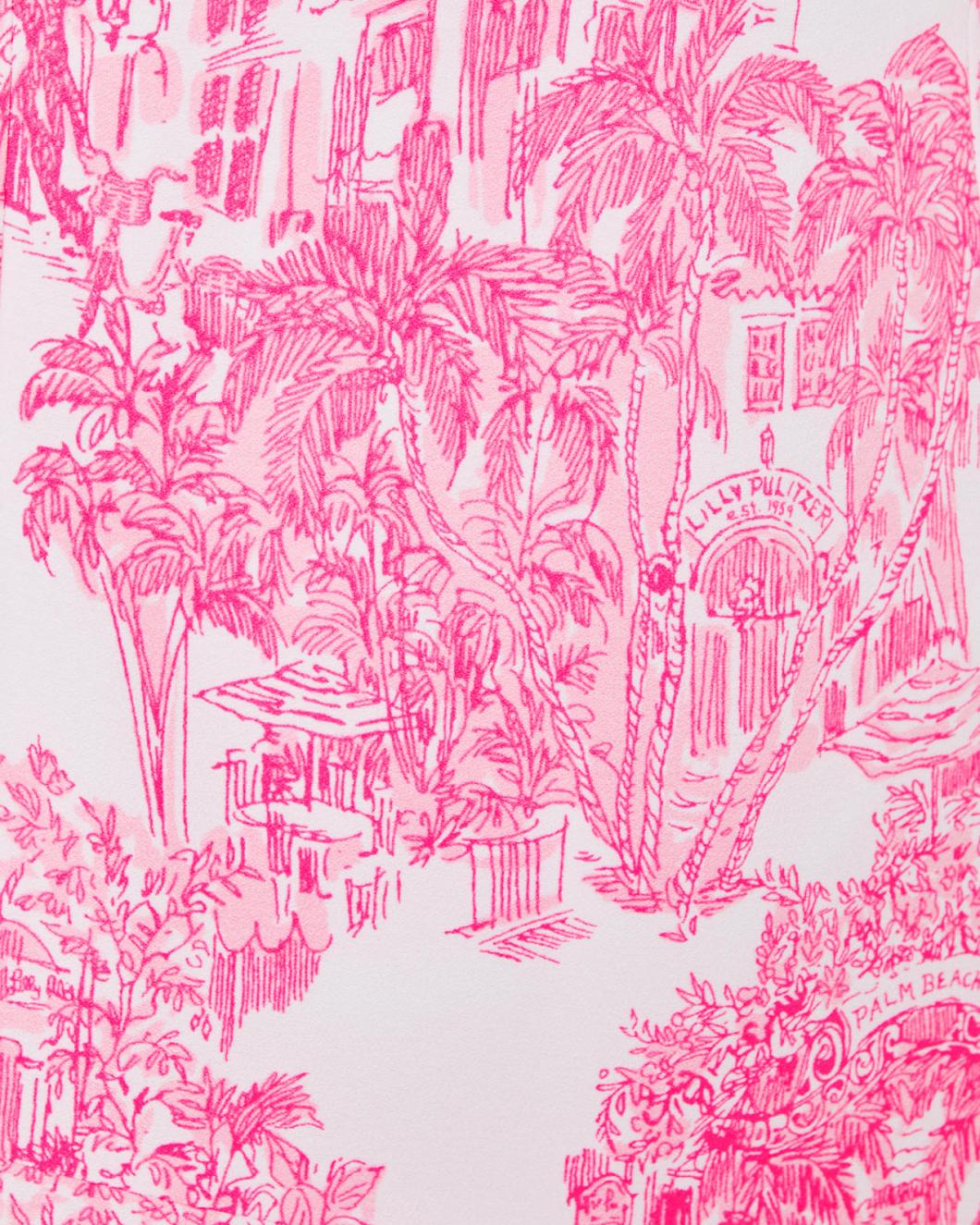 Lilly Pulitzer Arlana Skirted Romper Resort White Pb Anniversary Toile | Women Rompers &amp; Jumpsuits