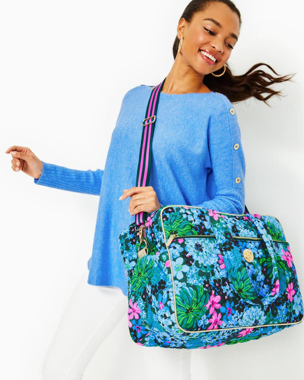 Lilly Pulitzer Arna Pullover Sweater Heathered Abaco Blue | Women Tops