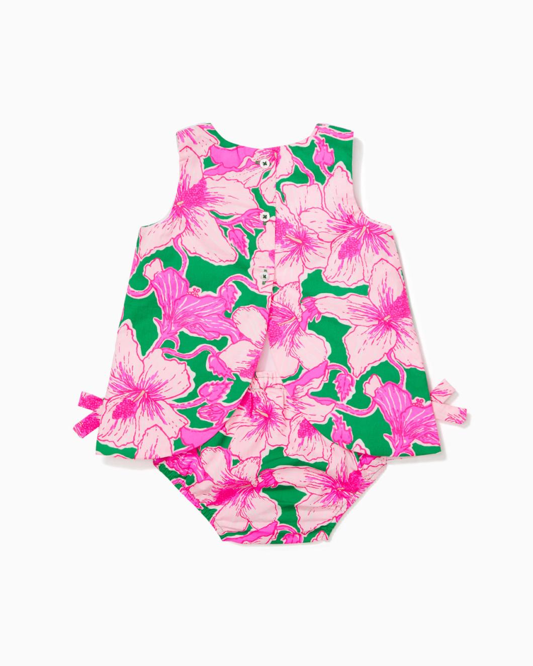 Lilly Pulitzer Baby Lilly Infant Shift Dress Kelly Green Hibis Kiss | Girl Dresses &amp; Rompers