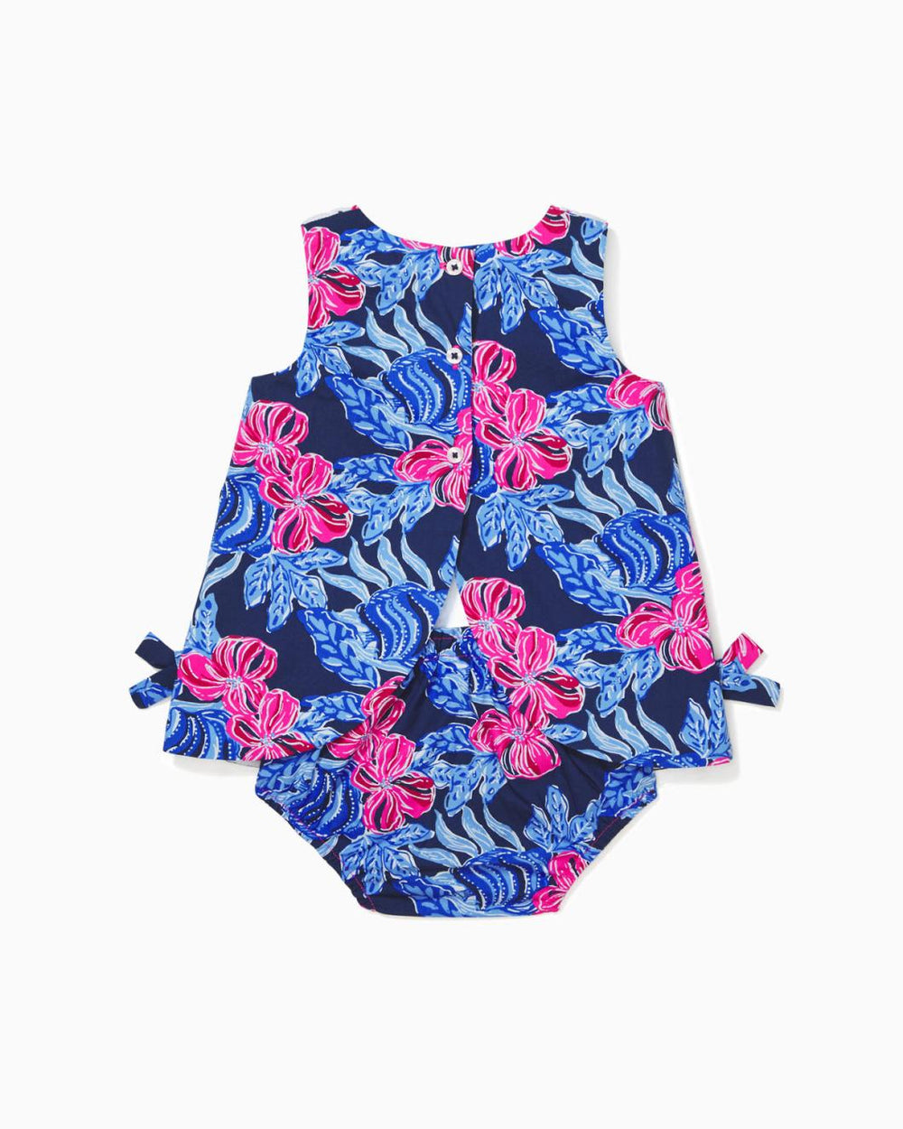 Lilly Pulitzer Baby Lilly Infant Shift Dress Low Tide Navy Its Ofishell | Girl Dresses &amp; Rompers