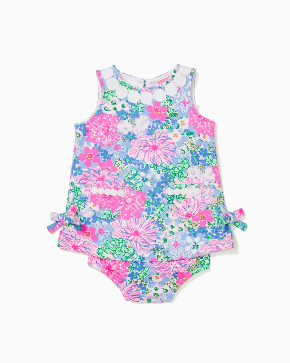 Lilly Pulitzer Baby Lilly Knit Shift Dress Multi Lil Soiree All Day | Girl Dresses &amp; Rompers