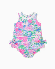 Lilly Pulitzer Baby Lilly Knit Shift Dress Multi Lil Soiree All Day | Girl Dresses &amp; Rompers
