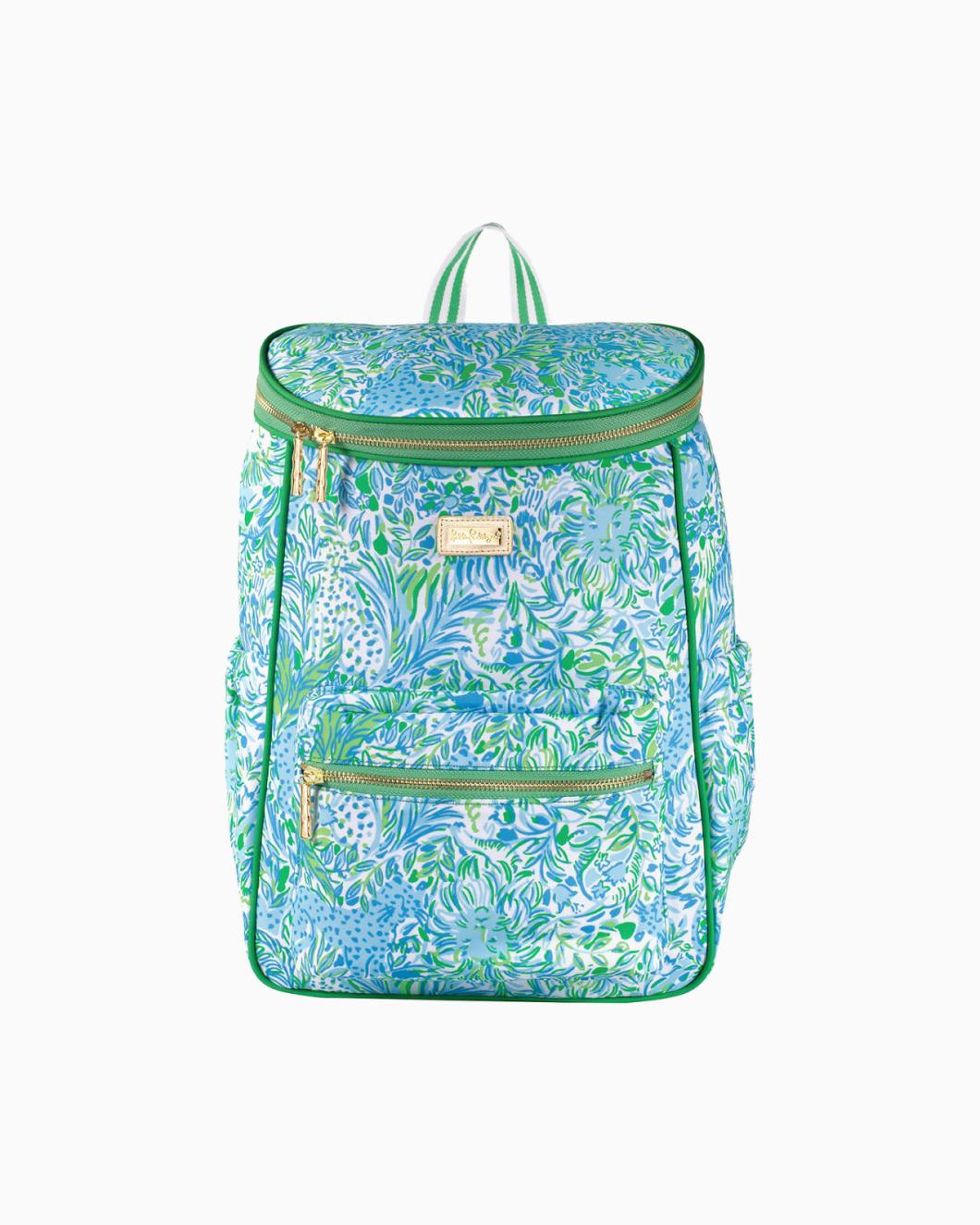 Lilly Pulitzer Backpack Cooler Hydra Blue Dandy Lions | Women Bags