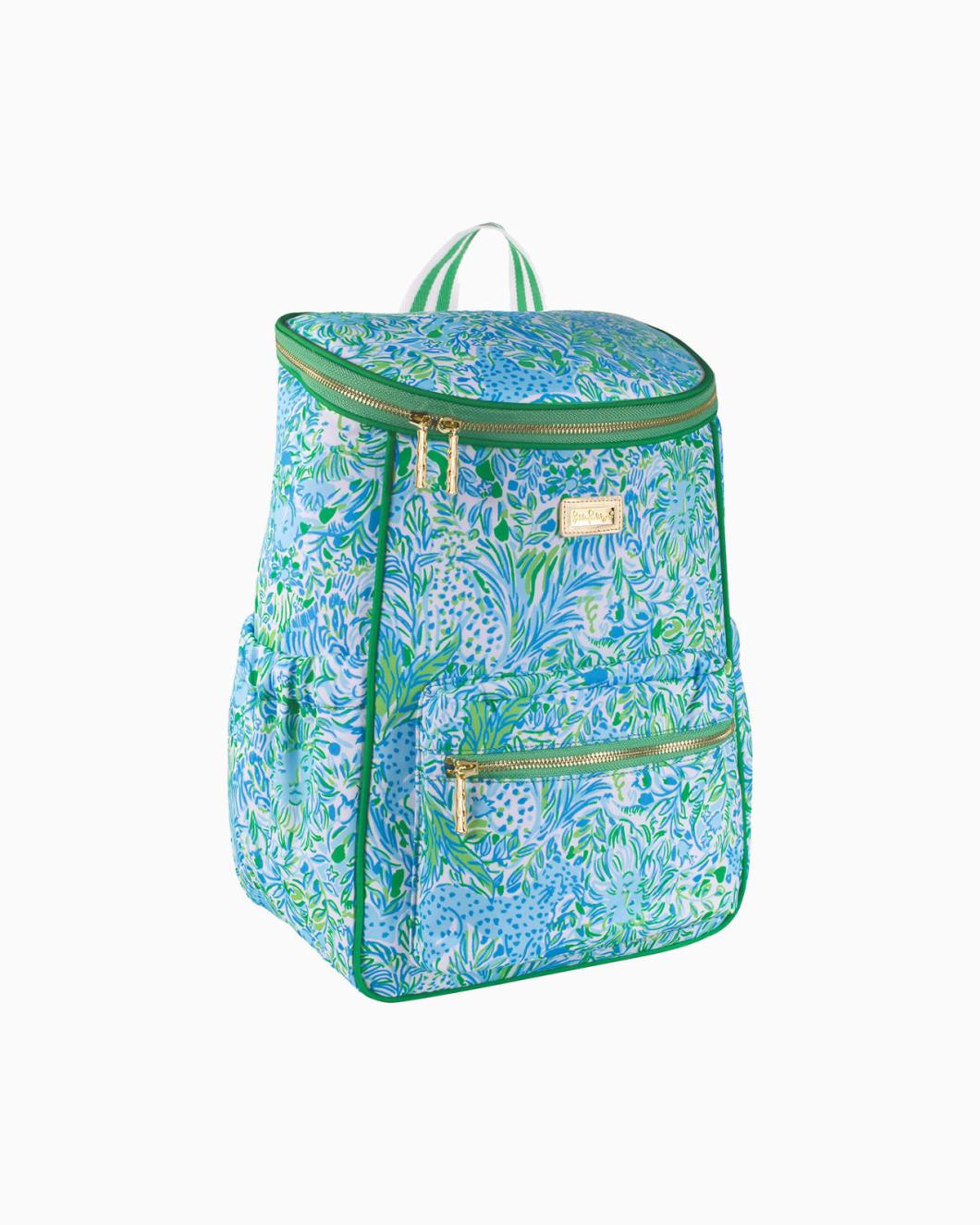 Lilly Pulitzer Backpack Cooler Hydra Blue Dandy Lions | Women Bags