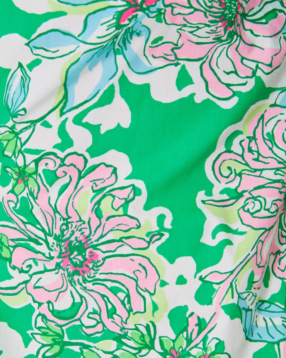 Lilly Pulitzer Barbara Cotton Top Spearmint Blossom Views | Women Tops
