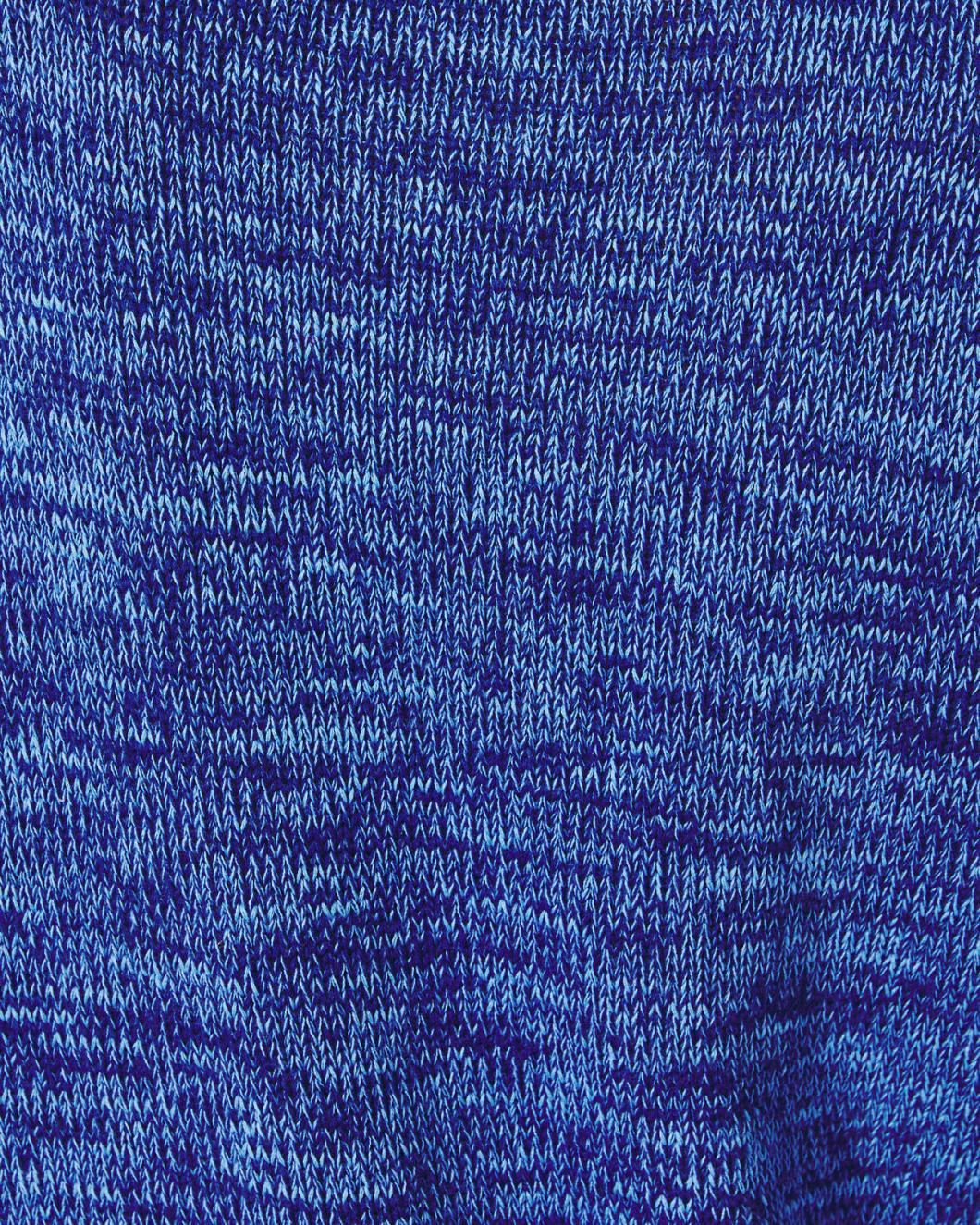 Lilly Pulitzer Bayport Cotton Crew Sweater Aegean Navy Blue Marl | Women Tops