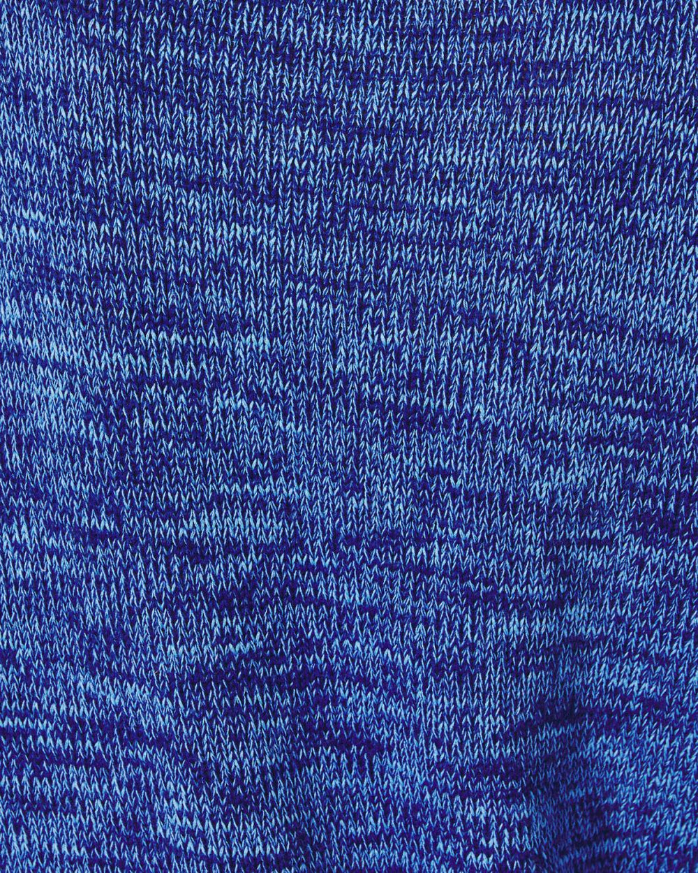 Lilly Pulitzer Bayport Cotton Crew Sweater Aegean Navy Blue Marl | Women Tops