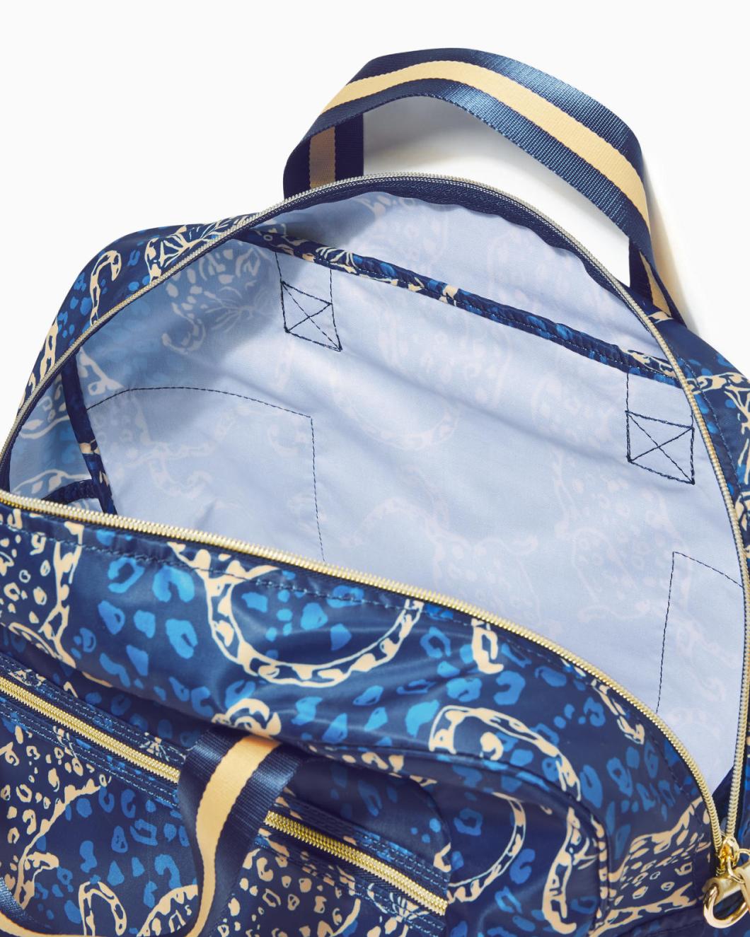 Lilly Pulitzer Beale Weekender Bag Low Tide Navy Easy To Spot Accessories | Women Bags