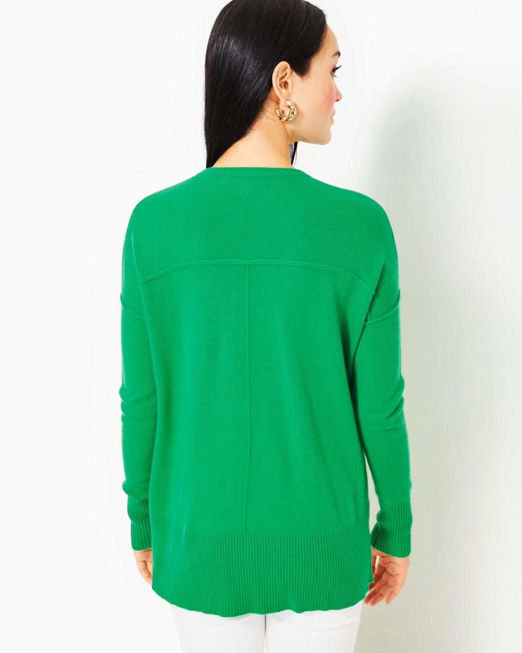 Lilly Pulitzer Bedford Cashmere Sweater Kelly Green | Women Tops