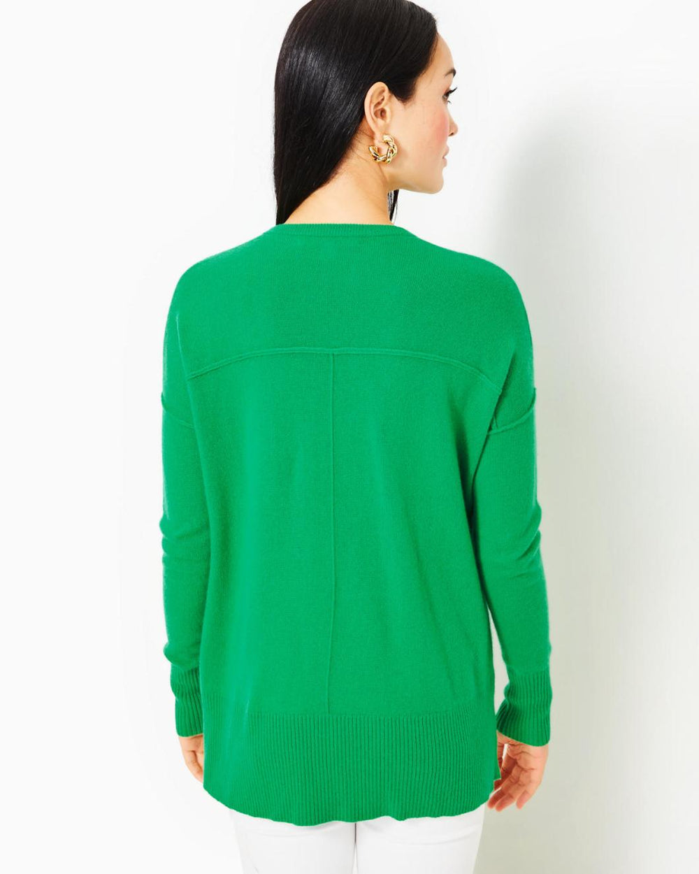 Lilly Pulitzer Bedford Cashmere Sweater Kelly Green | Women Tops