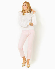 Lilly Pulitzer Bristow Cotton Sweater Resort White | Women Tops
