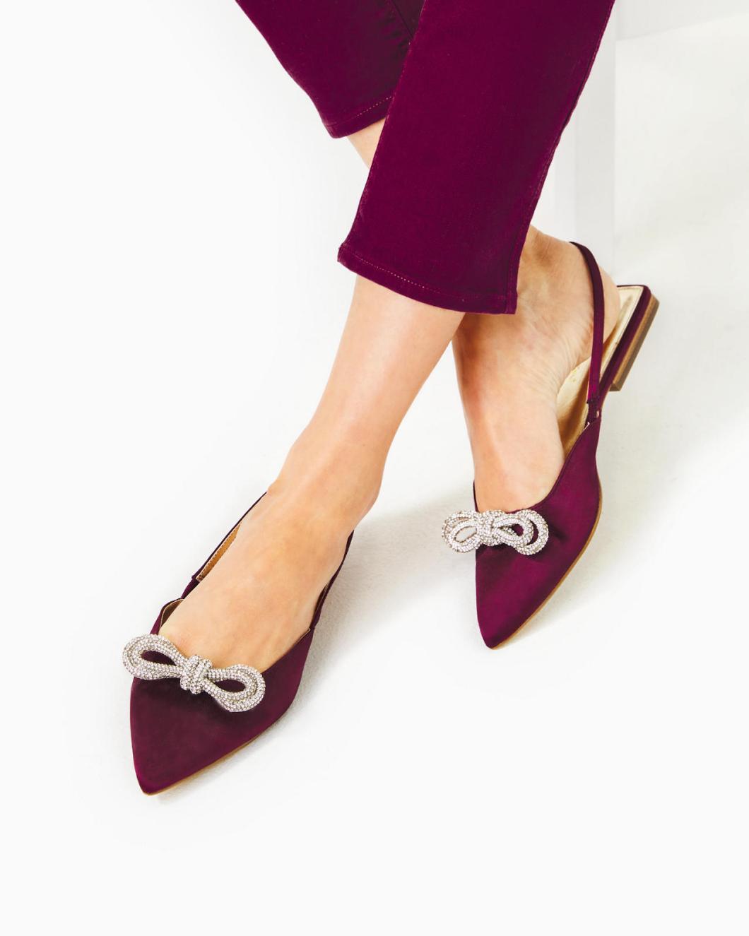 Lilly Pulitzer Brit Slingback Shoe Amarena Cherry | Women Shoes