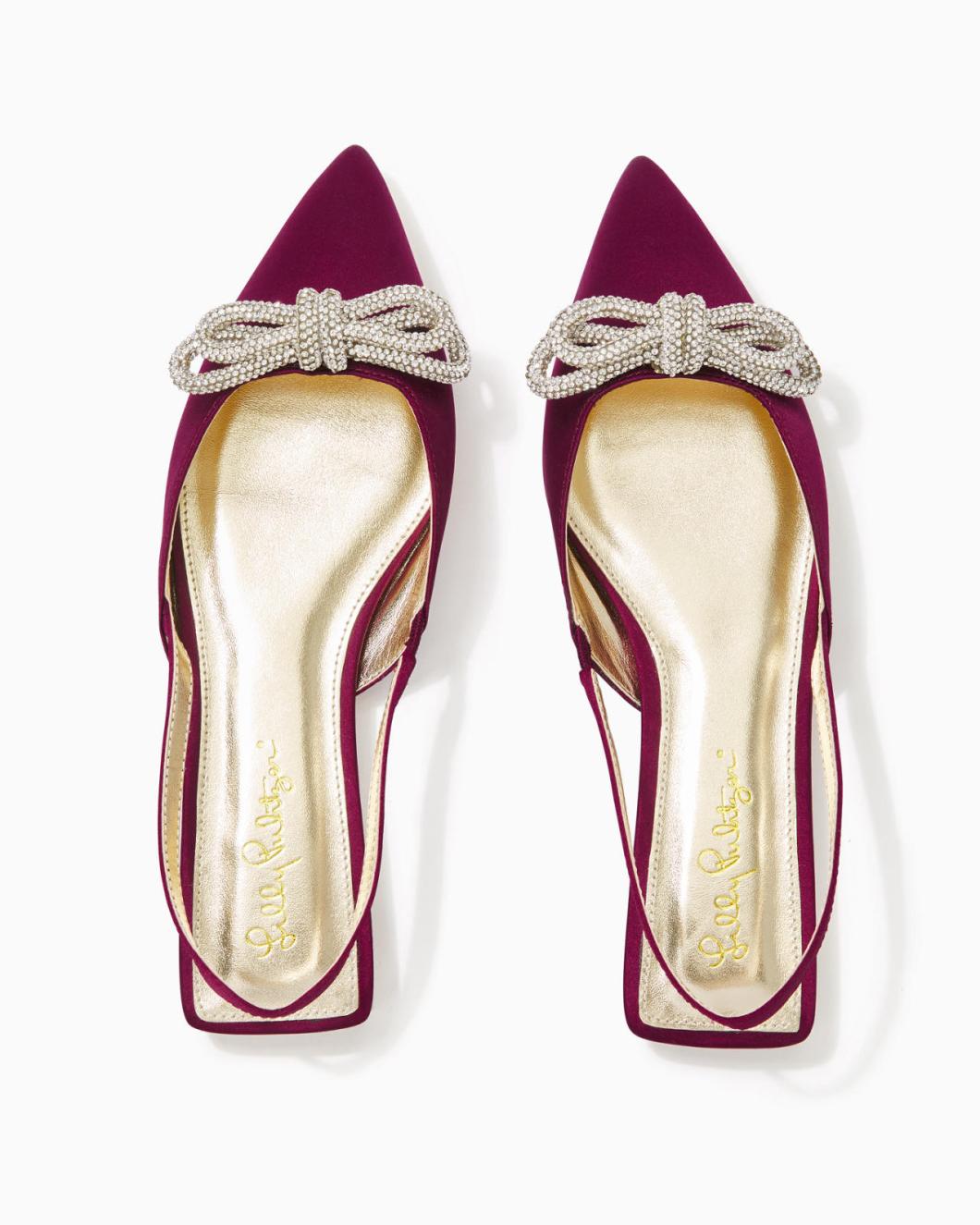 Lilly Pulitzer Brit Slingback Shoe Amarena Cherry | Women Shoes