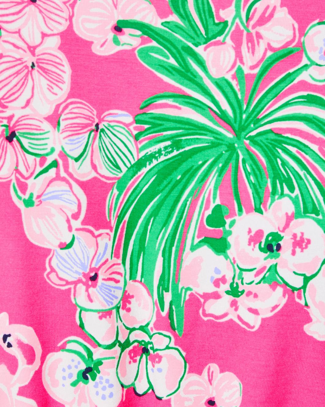 Lilly Pulitzer Calla Long Sleeve V-Neck Dress Roxie Pink Worth A Look | Women Fit &amp; Flare Dresses