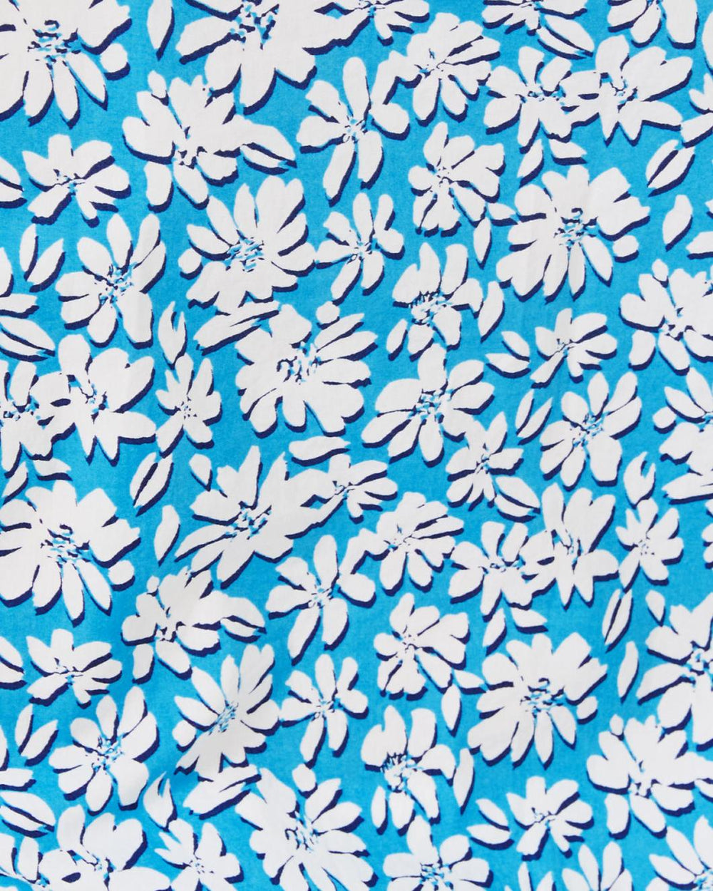 Lilly Pulitzer Camryn Cotton Tunic Lunar Blue Palm Beach Petals | Women Tops