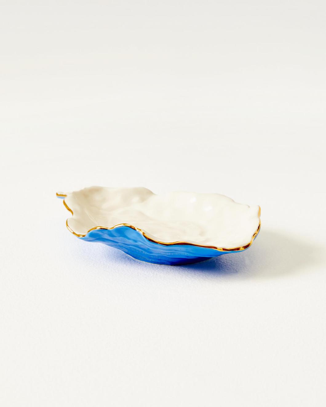 Lilly Pulitzer Ceramic Appetizer Plates Abaco Blue | Women Tabletop