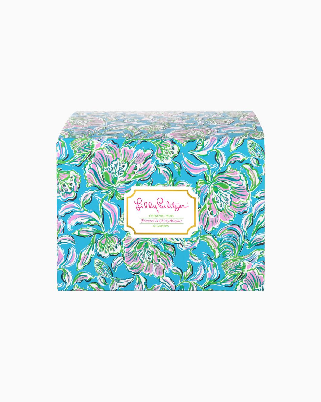 Lilly Pulitzer Ceramic Mug Cumulus Blue Chick Magnet | Women Home Decor