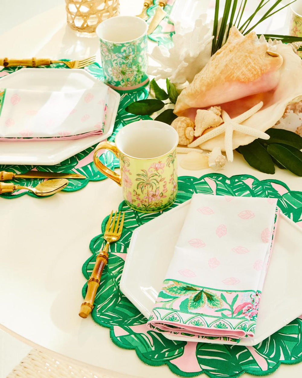 Lilly Pulitzer Ceramic Mug Finch Yellow Tropical Oasis Engineered | Women Tabletop