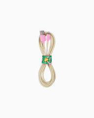 Lilly Pulitzer Charging Cord Conch Shell Pink Lets Go Bananas | Women Phone &amp; Tech