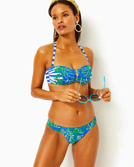 Lilly Pulitzer Clancy Bikini Bottom Briny Blue A Bit Salty Swim | Women Swimsuits