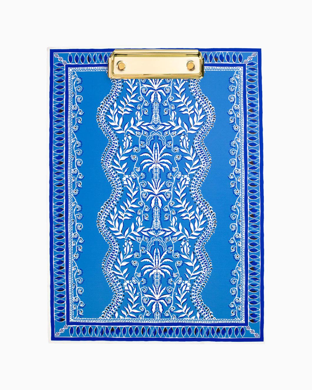 Lilly Pulitzer Clipboard Folio Abaco Blue Have It Both Rays | Women Office Supplies &amp; Stationery