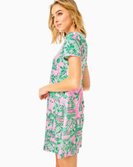 Lilly Pulitzer Cody T-Shirt Dress Mandevilla Baby Always Worth It | Women Swing Dresses