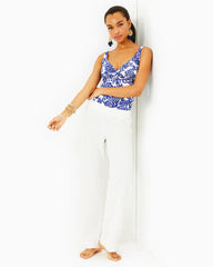 Lilly Pulitzer Coen Tankini Top Deeper Coconut Ride With Me | Women Swimsuits