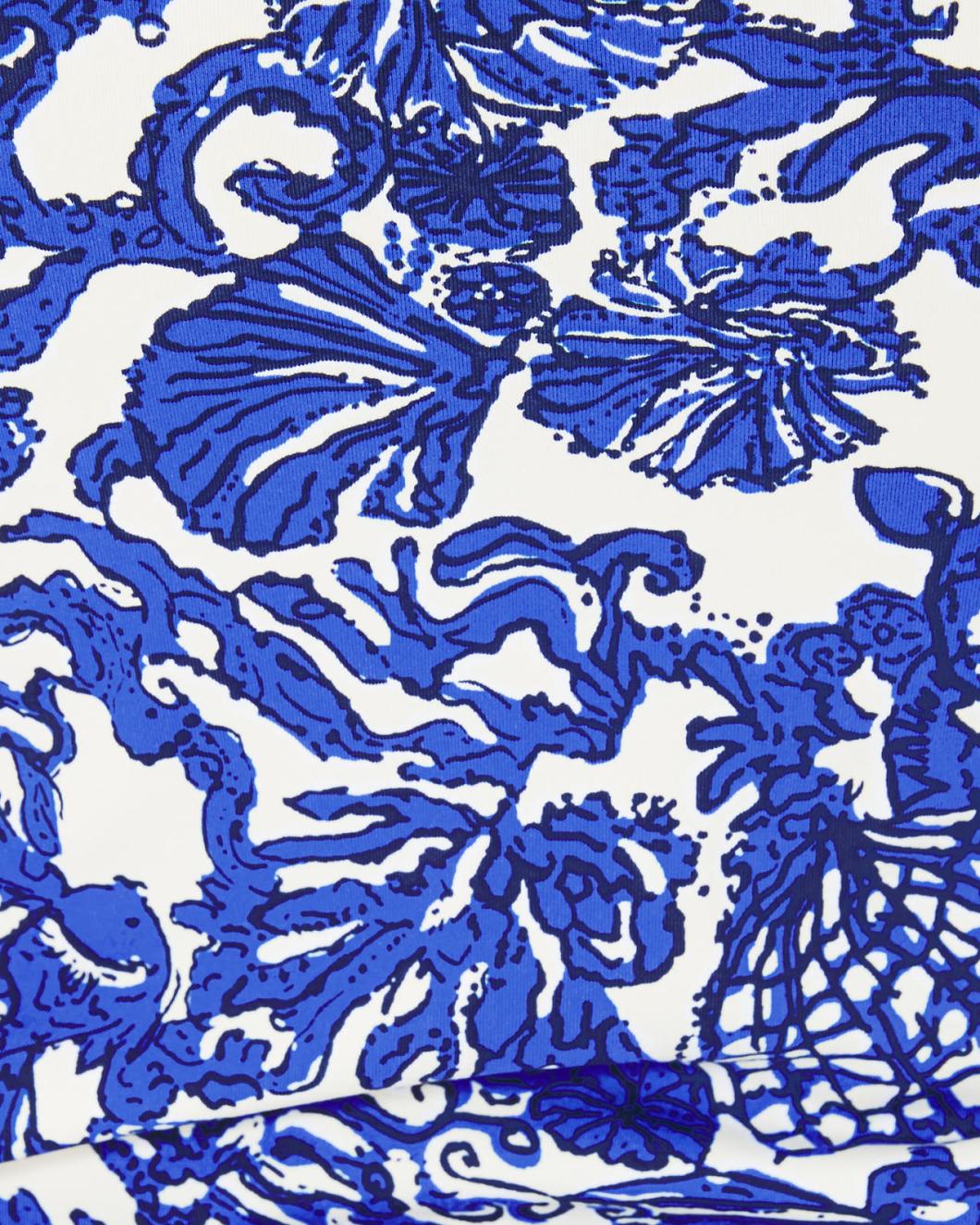 Lilly Pulitzer Coen Tankini Top Deeper Coconut Ride With Me | Women Swimsuits