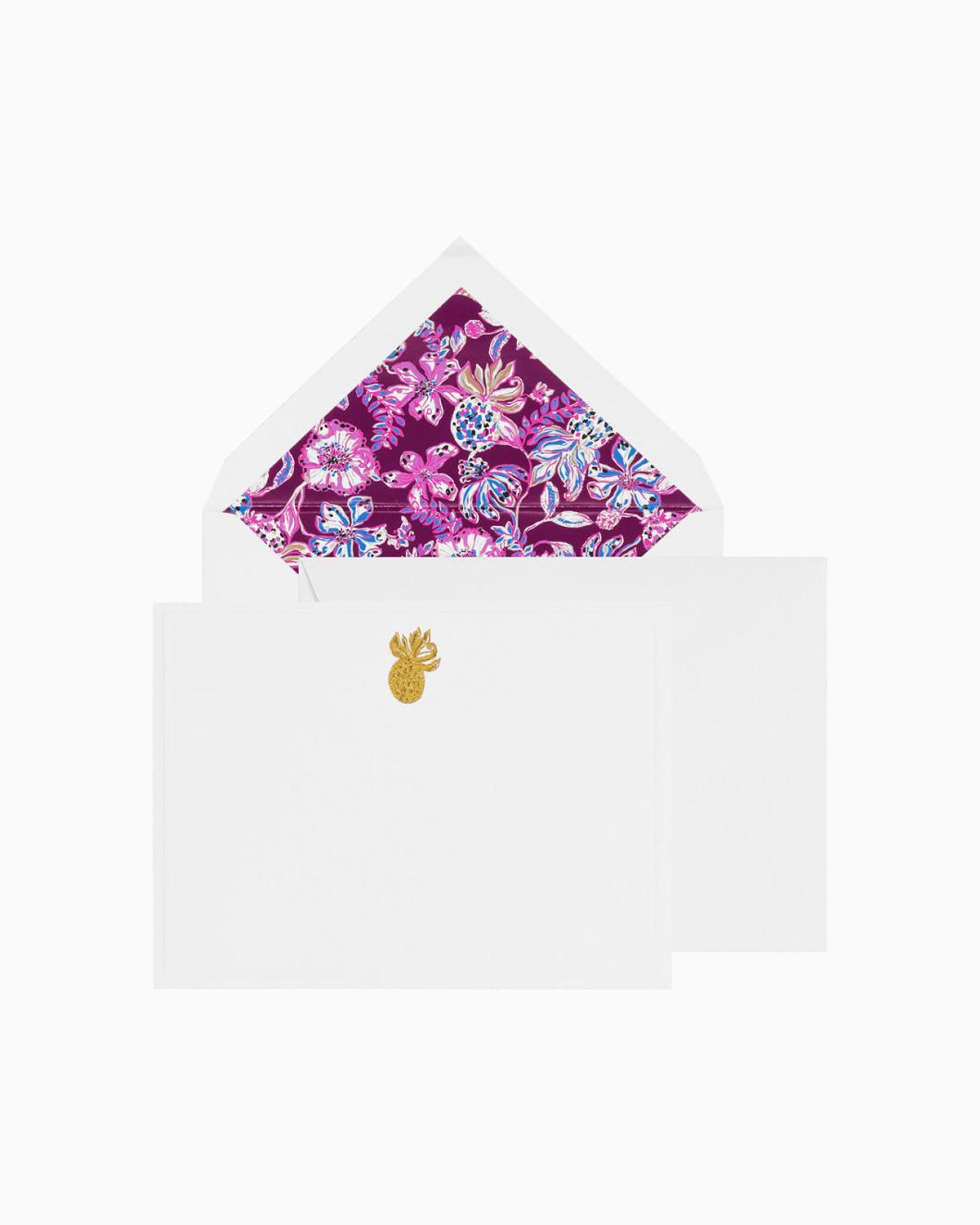 Lilly Pulitzer Correspondence Card Set Amarena Cherry Tropical With A Twist | Women Office Supplies &amp; Stationery