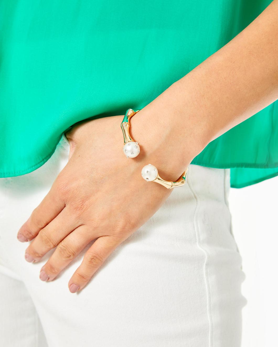 Lilly Pulitzer Cosmic Sky Bracelet Gold Metallic | Women Jewelry