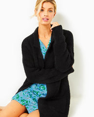 Lilly Pulitzer Dalvin Cardigan Black | Women Tops