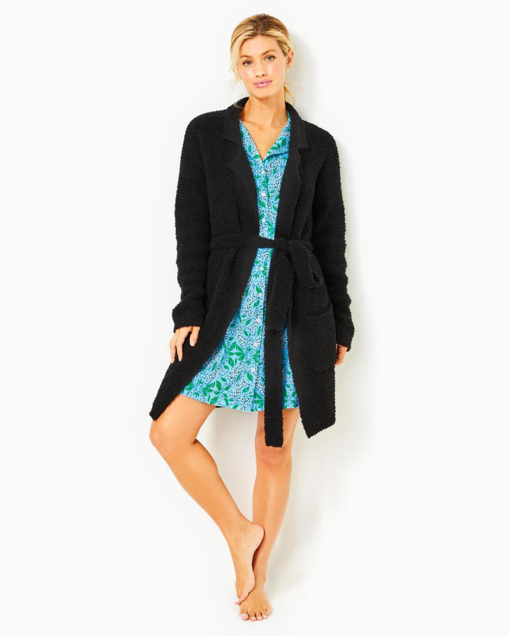 Lilly Pulitzer Dalvin Cardigan Black | Women Tops