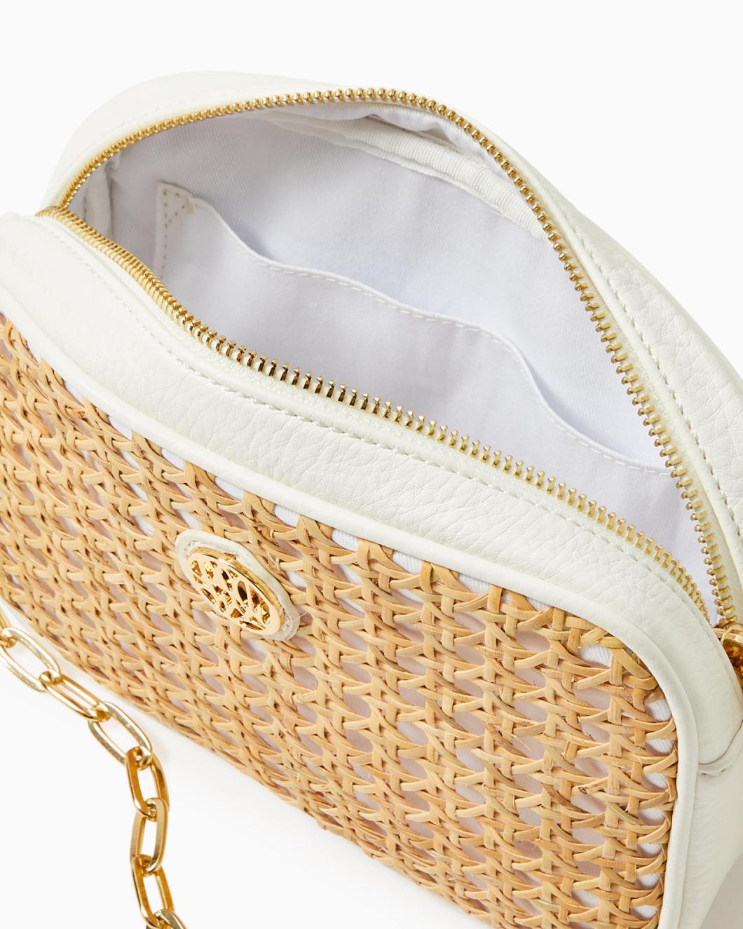 Lilly Pulitzer Dessa Cane Crossbody Bag Sand Bar | Women Bags