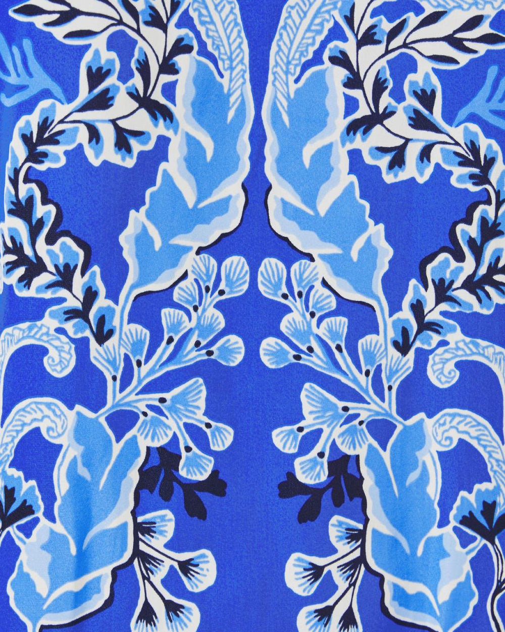 Lilly Pulitzer Donita Halter Top Alba Blue Baja Cove Engineered Woven Top | Women Tops