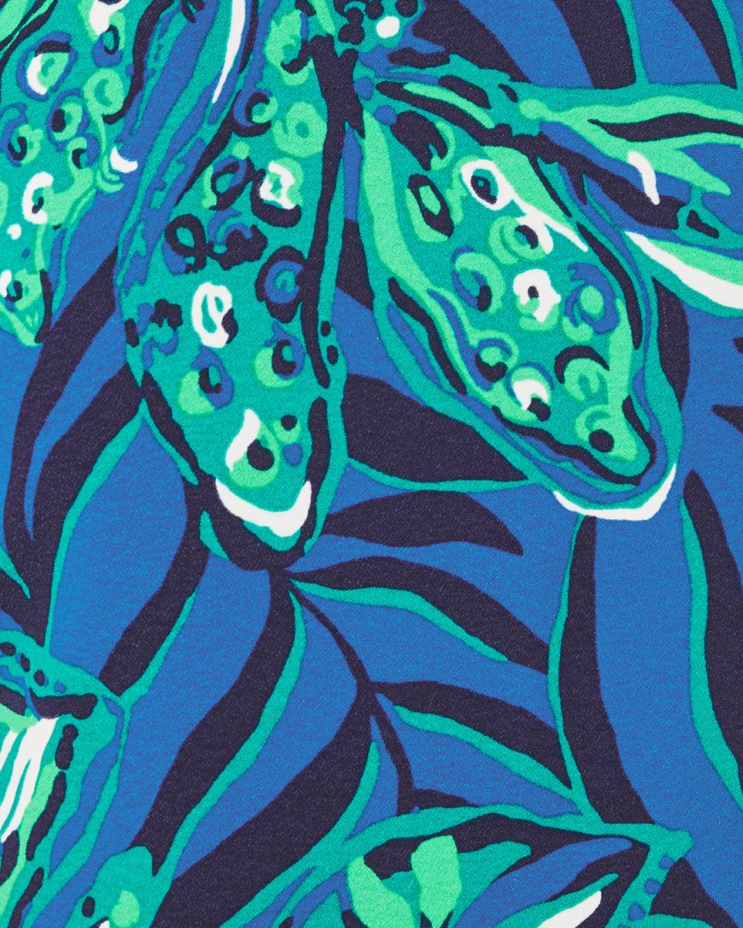 Lilly Pulitzer Donna Sleeveless Romper Indigo Breeze Shady Gators | Women Rompers &amp; Jumpsuits