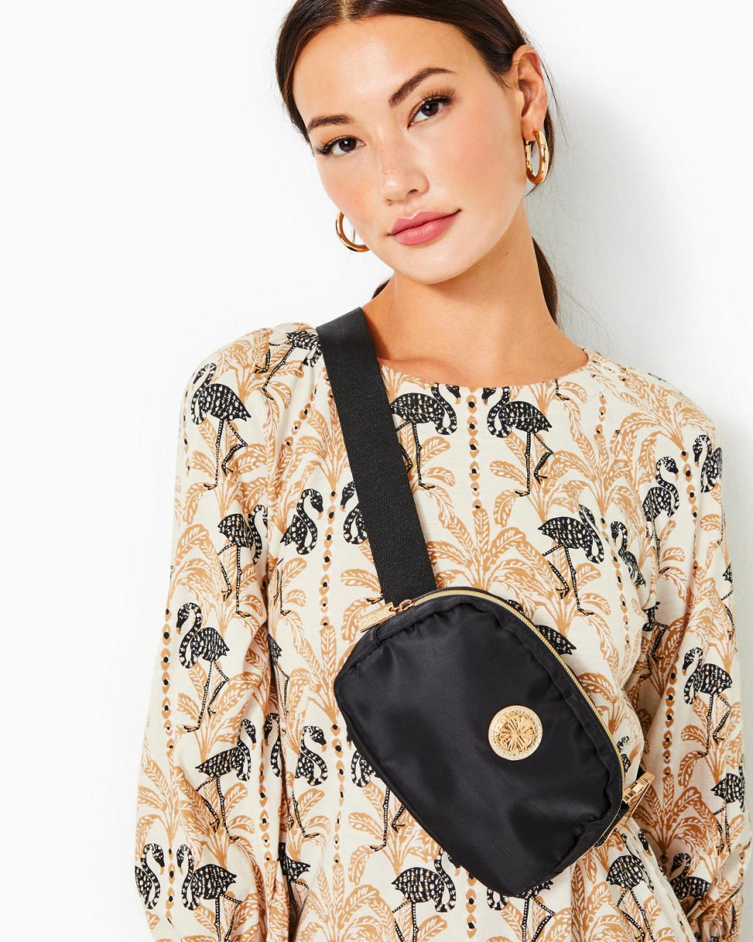 Lilly Pulitzer Elianna Cotton T-Shirt Dress Deeper Coconut Lil Stir It Up | Women A-Line/Easy Dresses