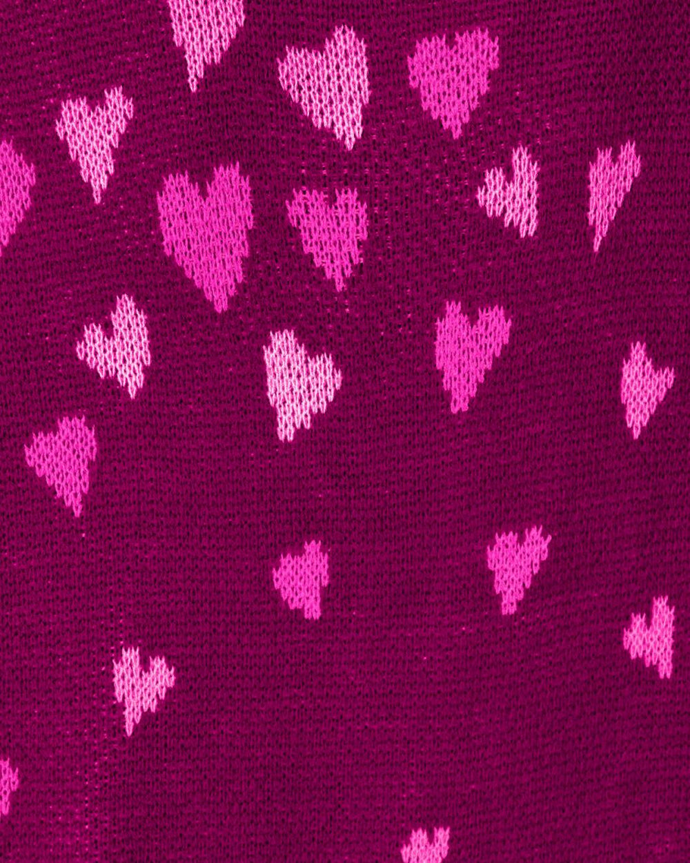 Lilly Pulitzer Elizabelle Sweater Mulberry Ombre Heart Jacquard | Women Tops